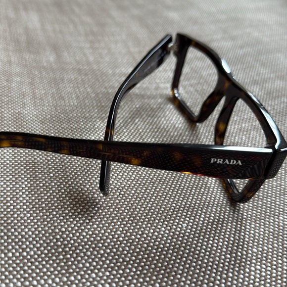 Prada rectangle tort Unisex frame for any prescription! - Picture 4 of 6